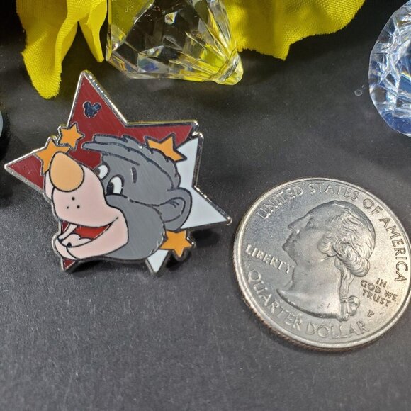 Disney Baloo Bear Trading Pin Jungle Book Hidden Mickey Lapel Pin Brooch Jewelry - Picture 4 of 6